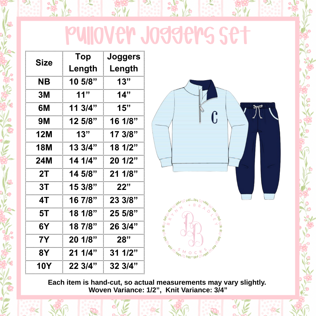 Child’s Pullover Jogger Set