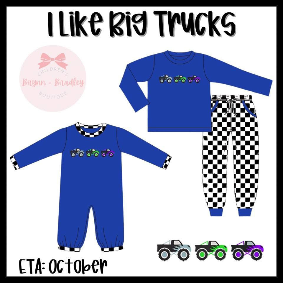 Preorder I Like Big Trucks Collection- ETA: October