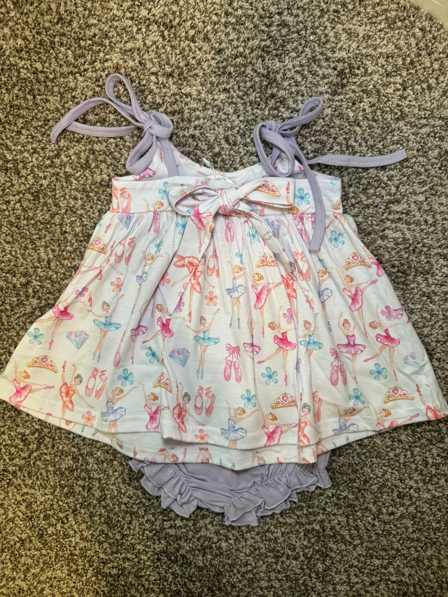 RTS: Tiny Dancer Girl Diaper Set