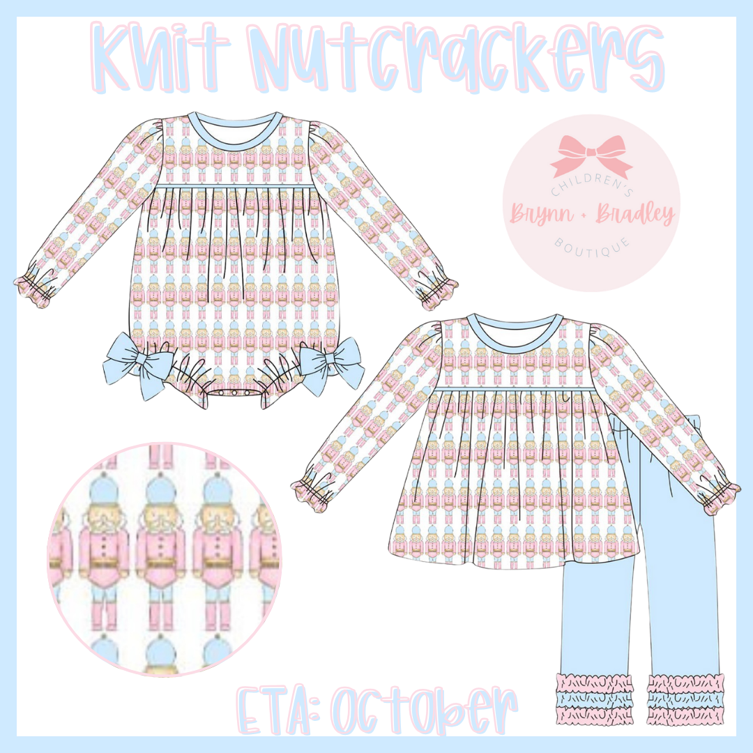RTS: Girl’s Knit Nutcrackers Bubble