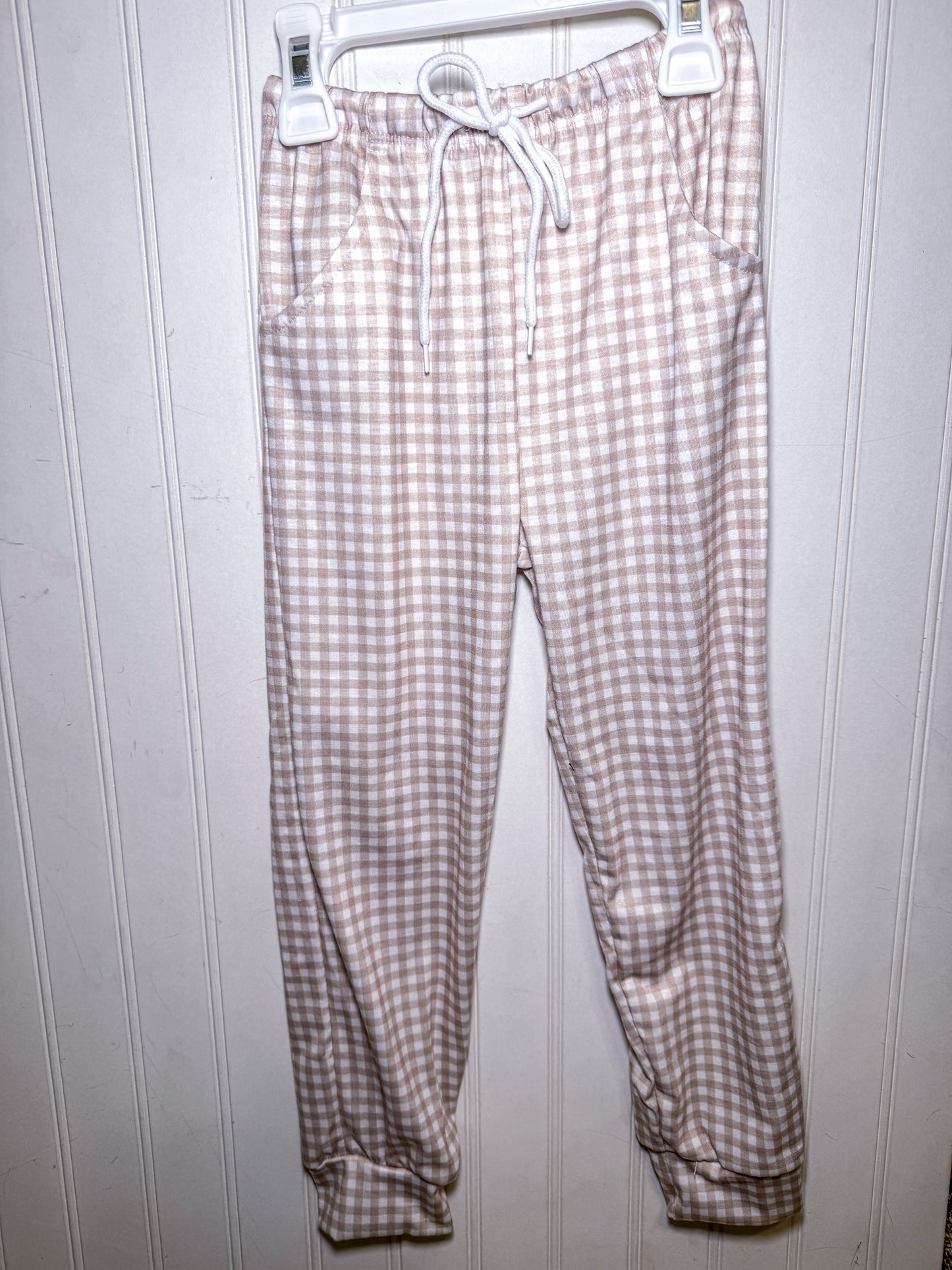 RTS: Boy’s Candy Cane Appliqué Pants Set