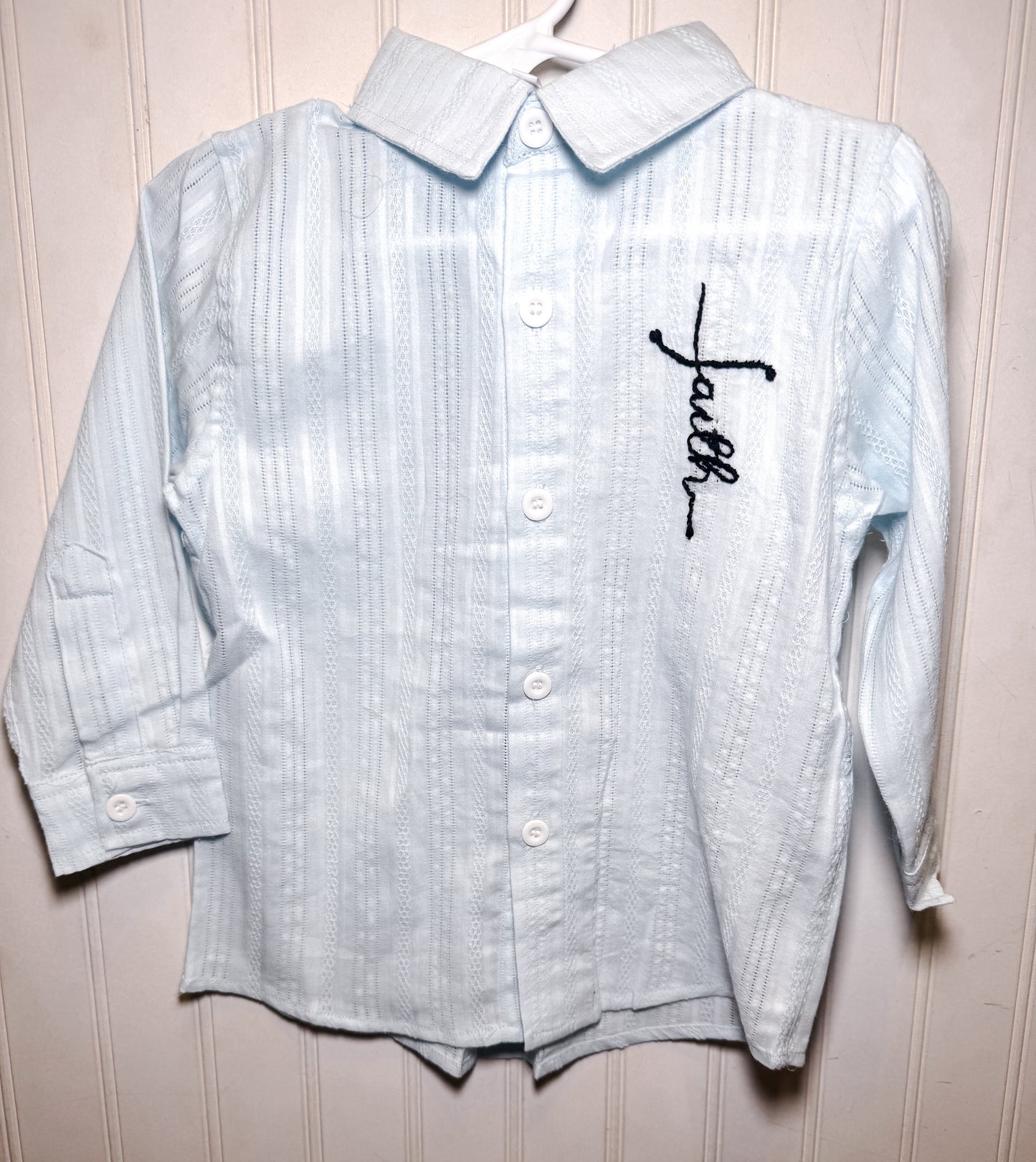 RTS: Goodness of God Boy Button Down Shirt