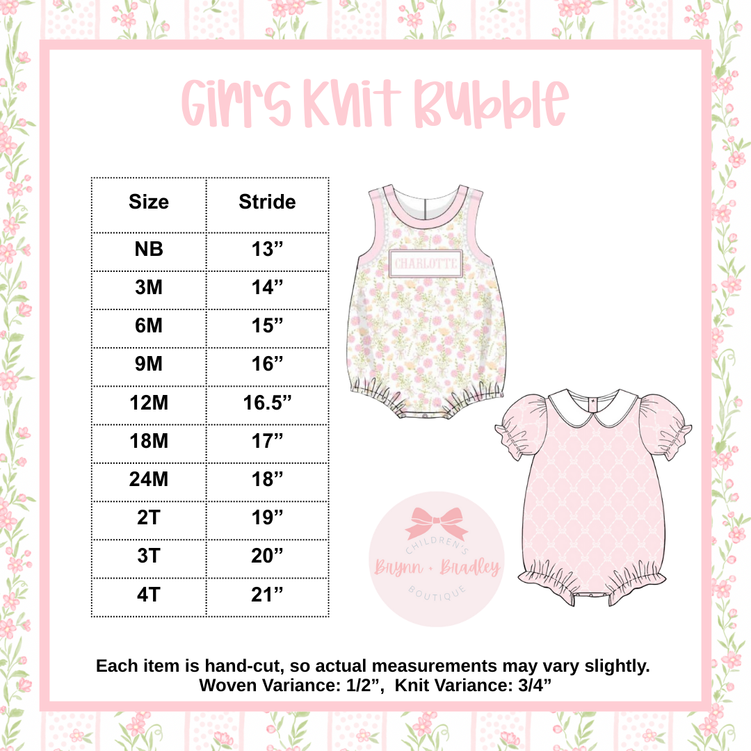 RTS: Buddies + Bows Girl Skirted Bubble