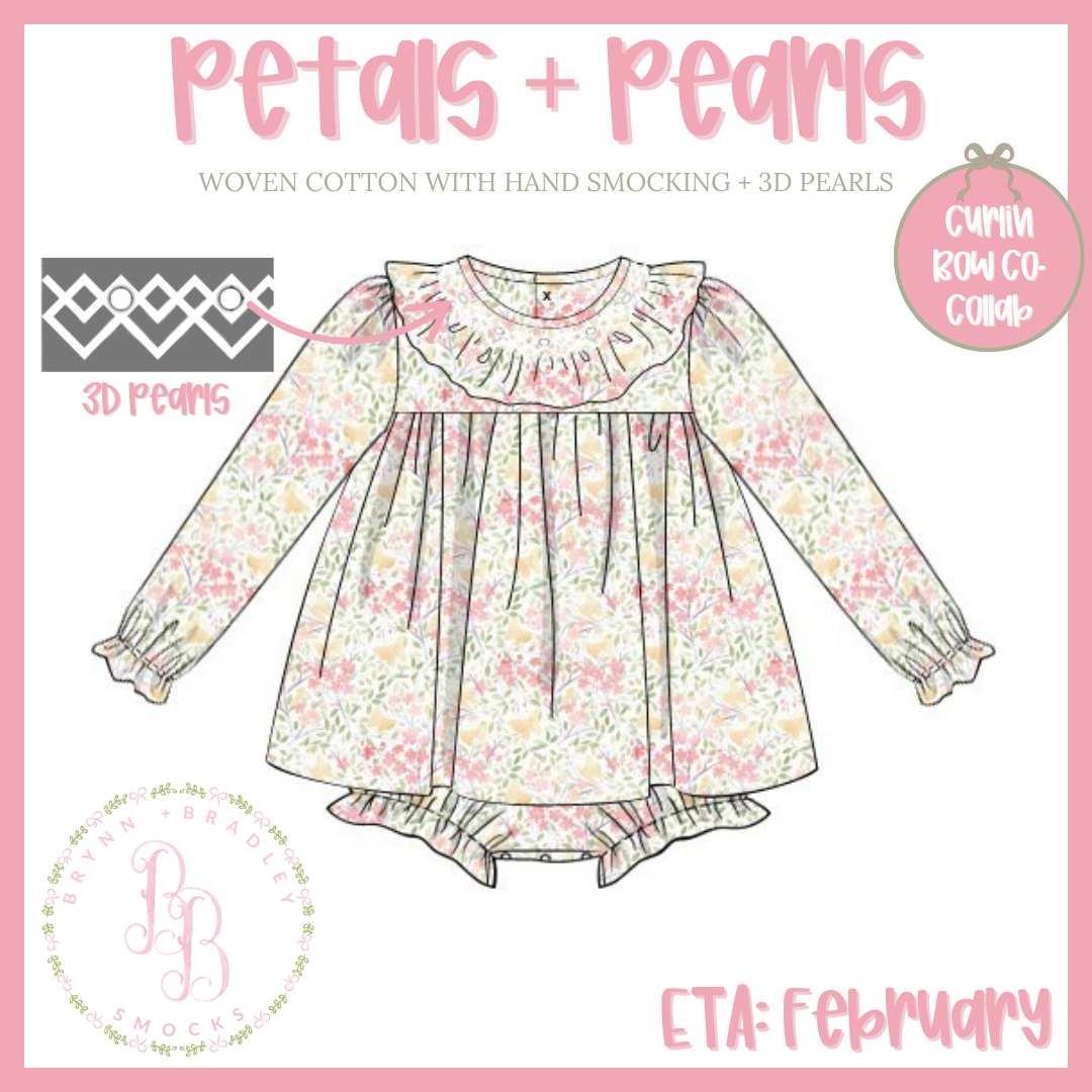 WS PO22: Petals + Pearls Girl Skirted Bubble