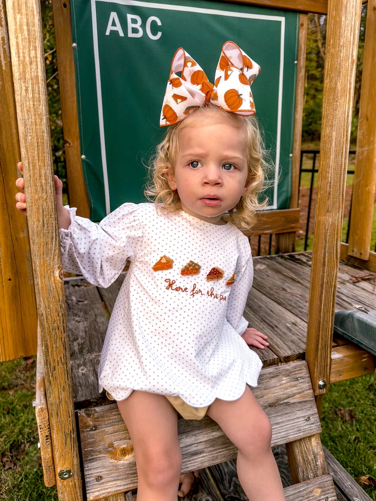 RTS: Here for the Pie Girl Diaper Set