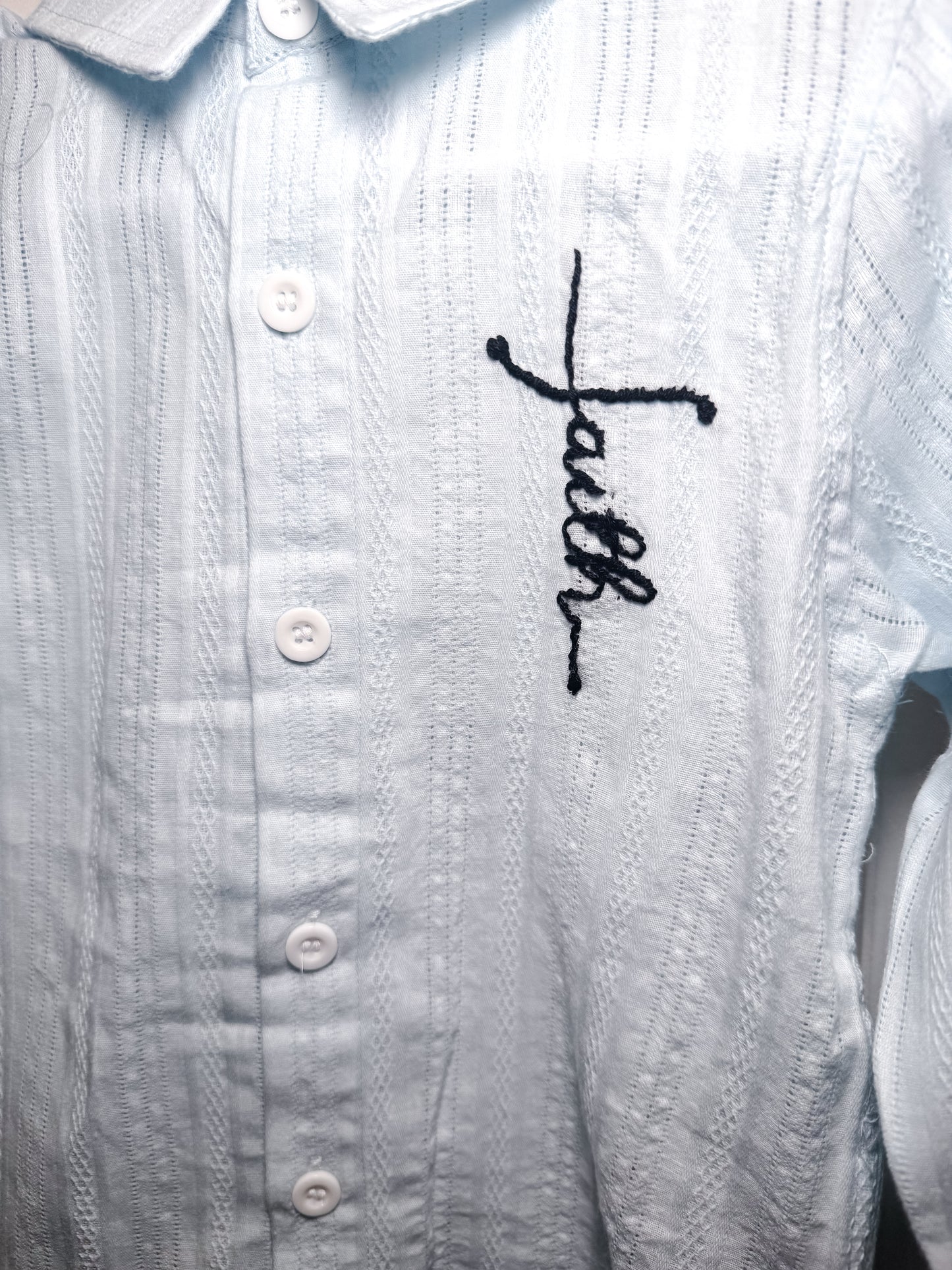 RTS: Goodness of God Boy Button Down Shirt