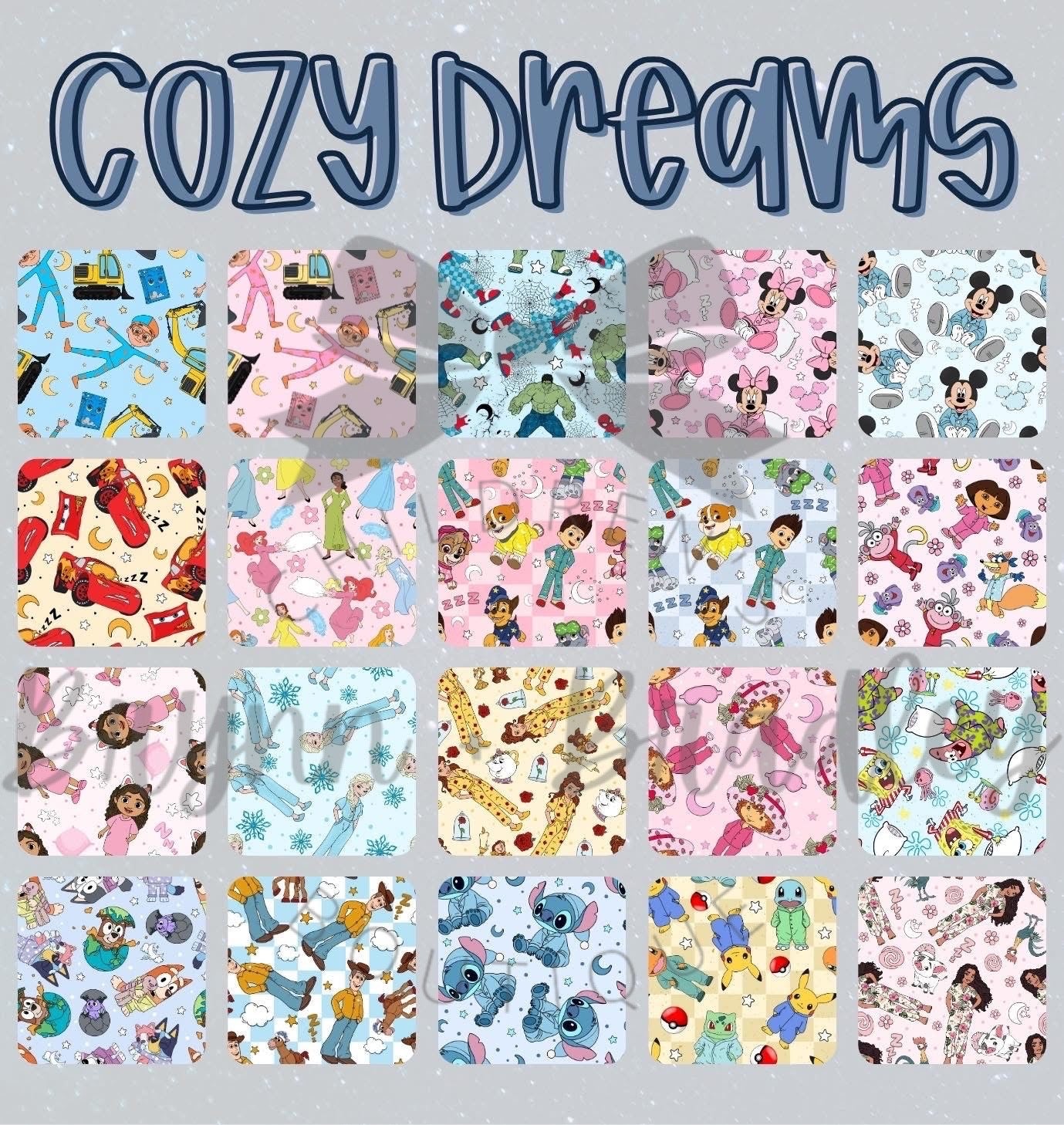 Preorder Kid’s Cozy Dreams Bamboo: Girl Mouse