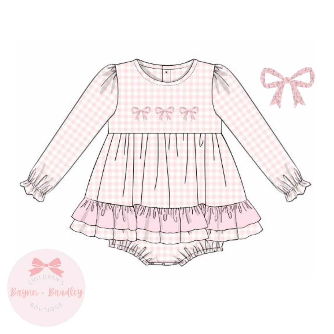 PO21: Buddies + Bows: Girl Skirted Bubble
