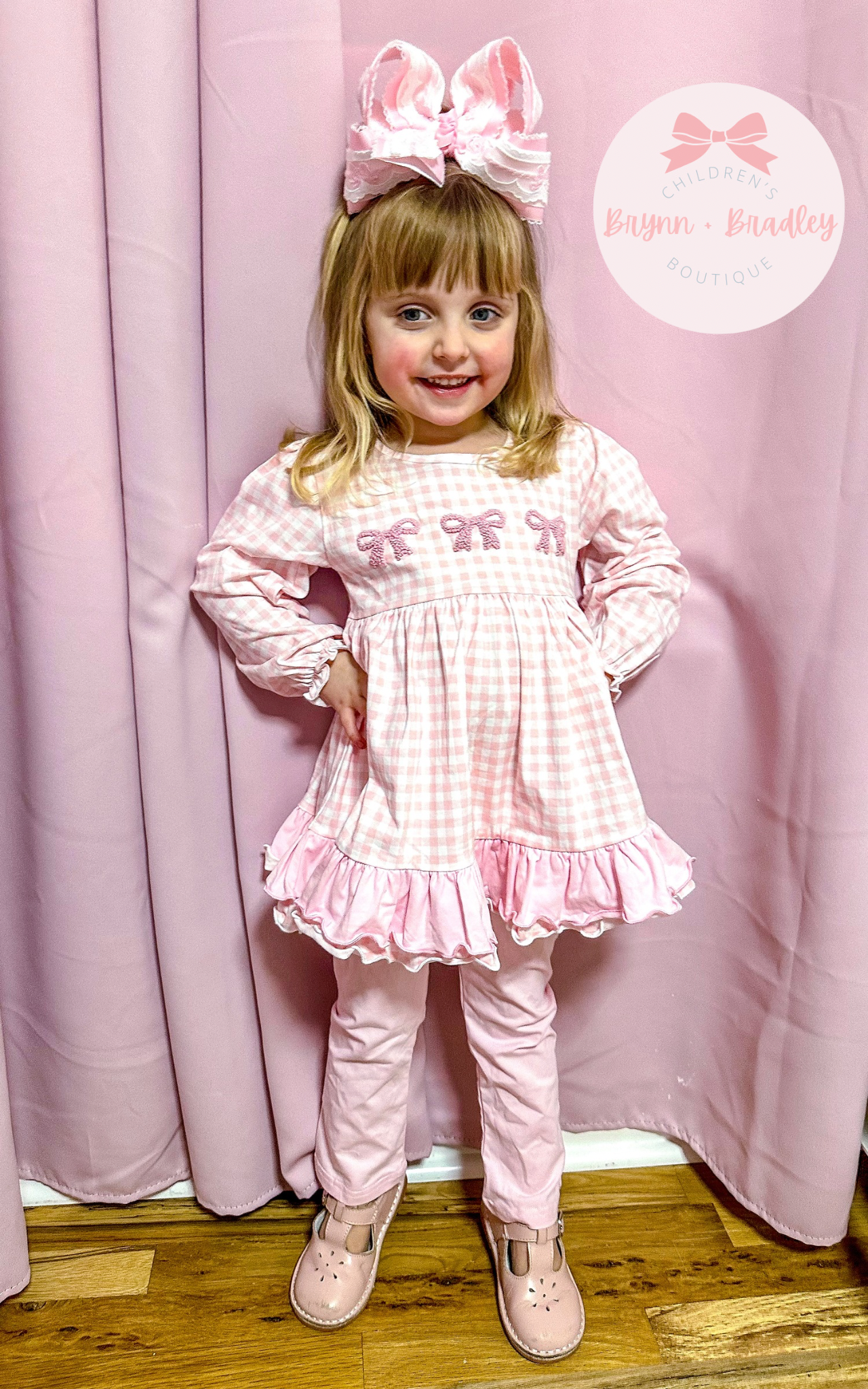 PO21: Buddies + Bows: Girl Leggings Set