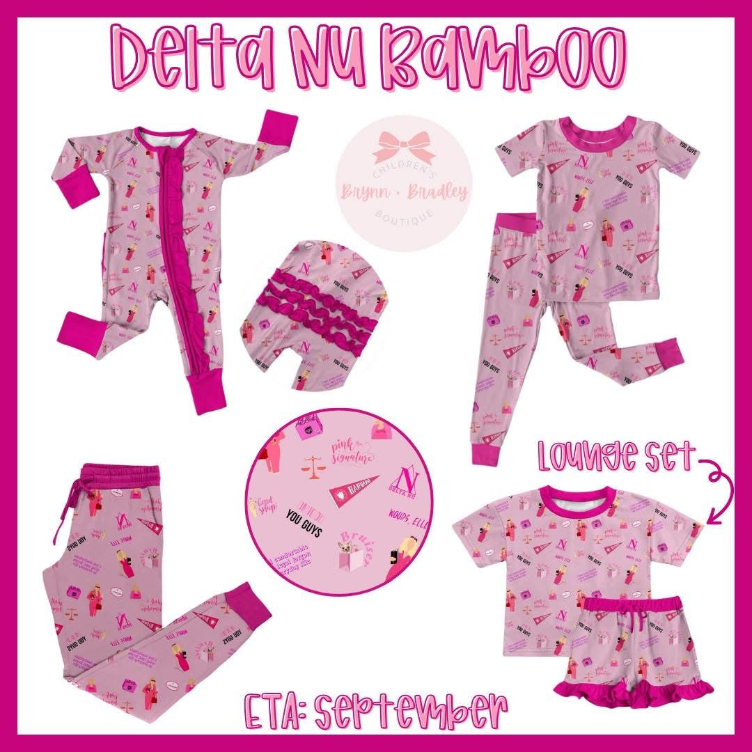 RTS: Delta Nu Bamboo Ruffle Zippy
