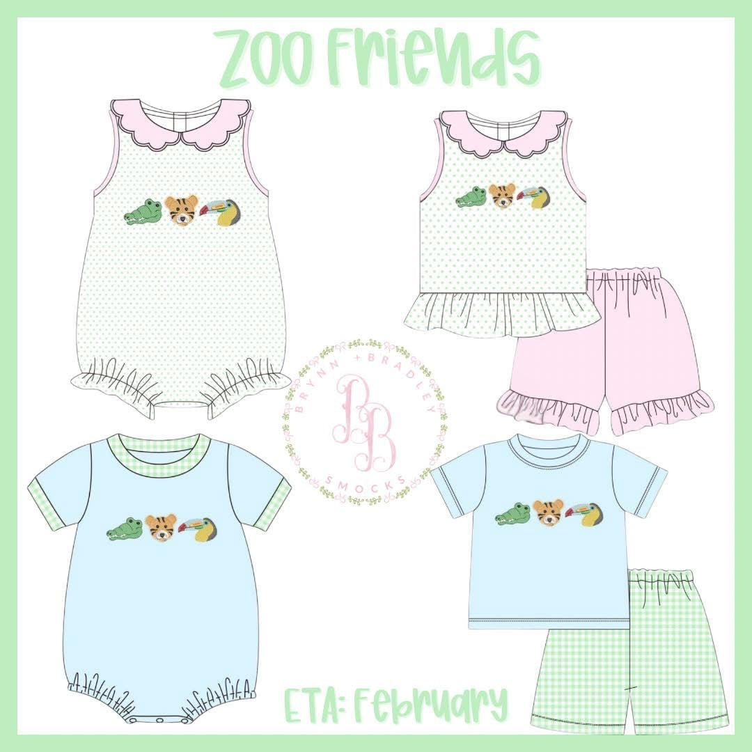 RTS: Zoo Friends Girl Bubble