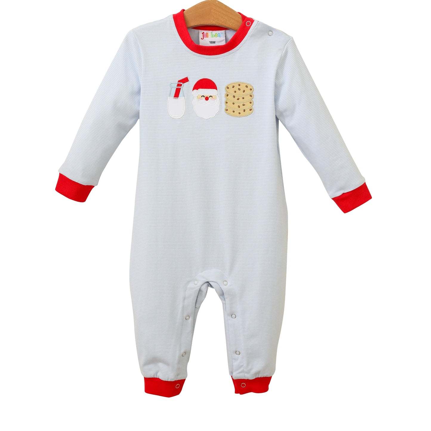 RTS: Boy’s Milk & Cookies Romper