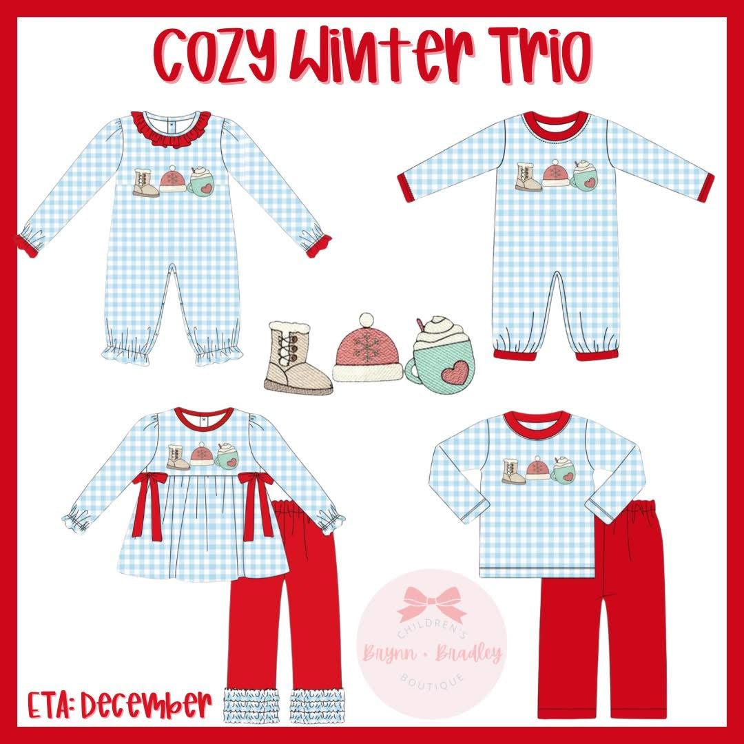 Preorder Cozy Winter Trio Collection- ETA: December
