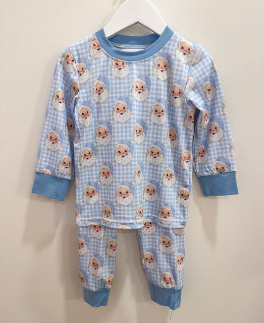 RTS: Vintage Santa Boy PJ Pants Set
