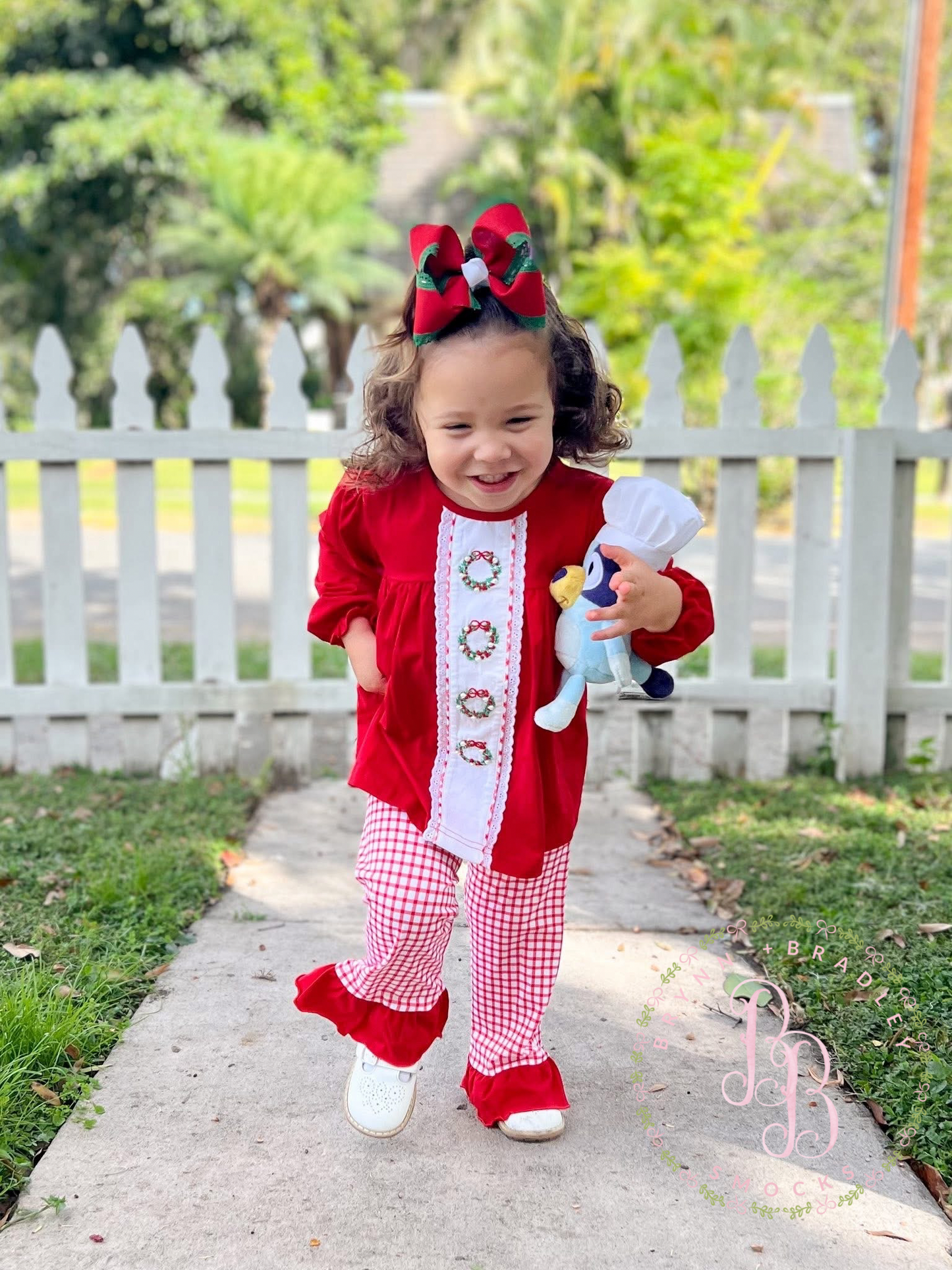 RTS: ‘Tis the Season Girl Pants Set