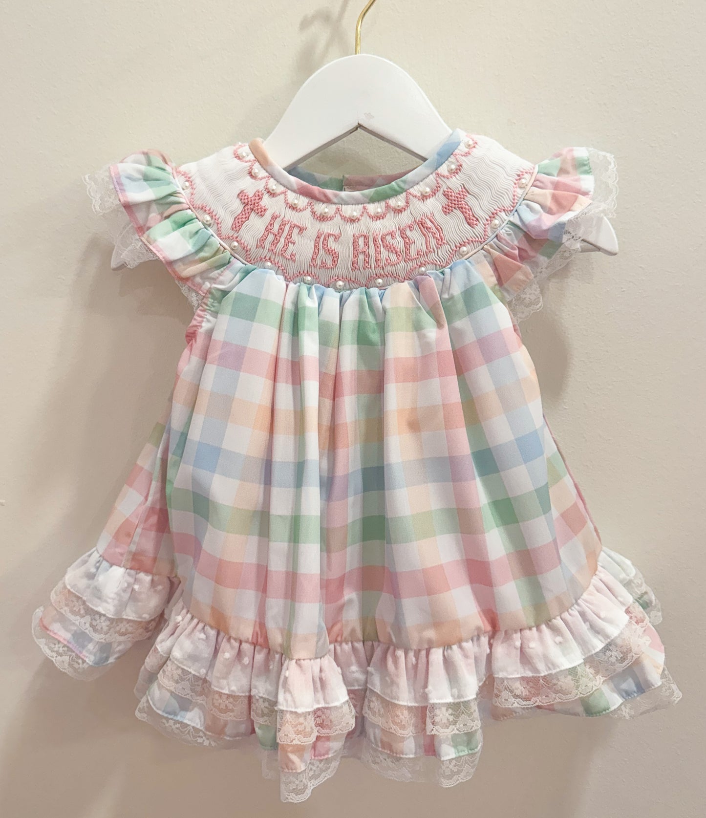 RTS: He is Risen Girl Skirted Bubble