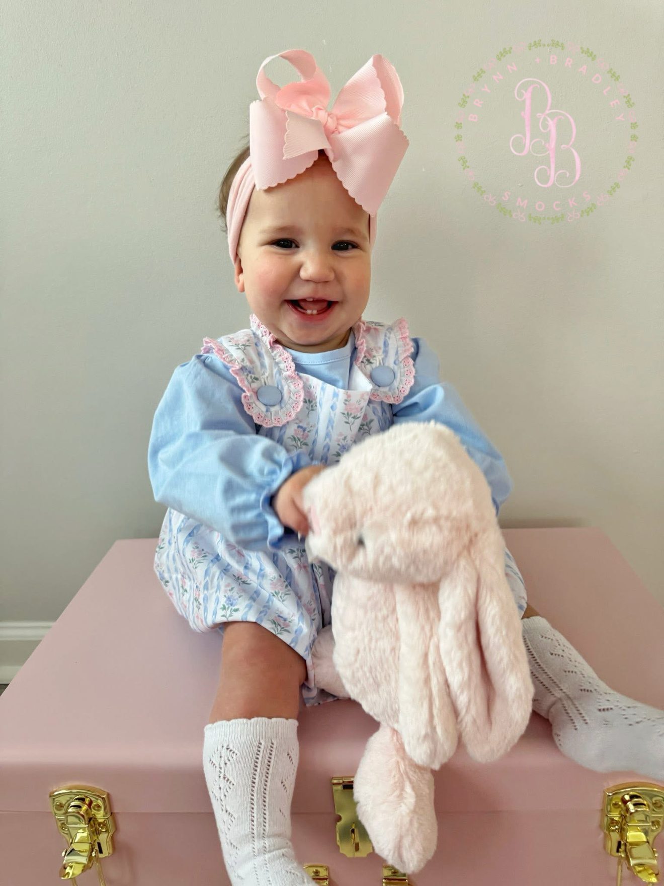 RTS: Bouquets + Bows Girl Diaper Set