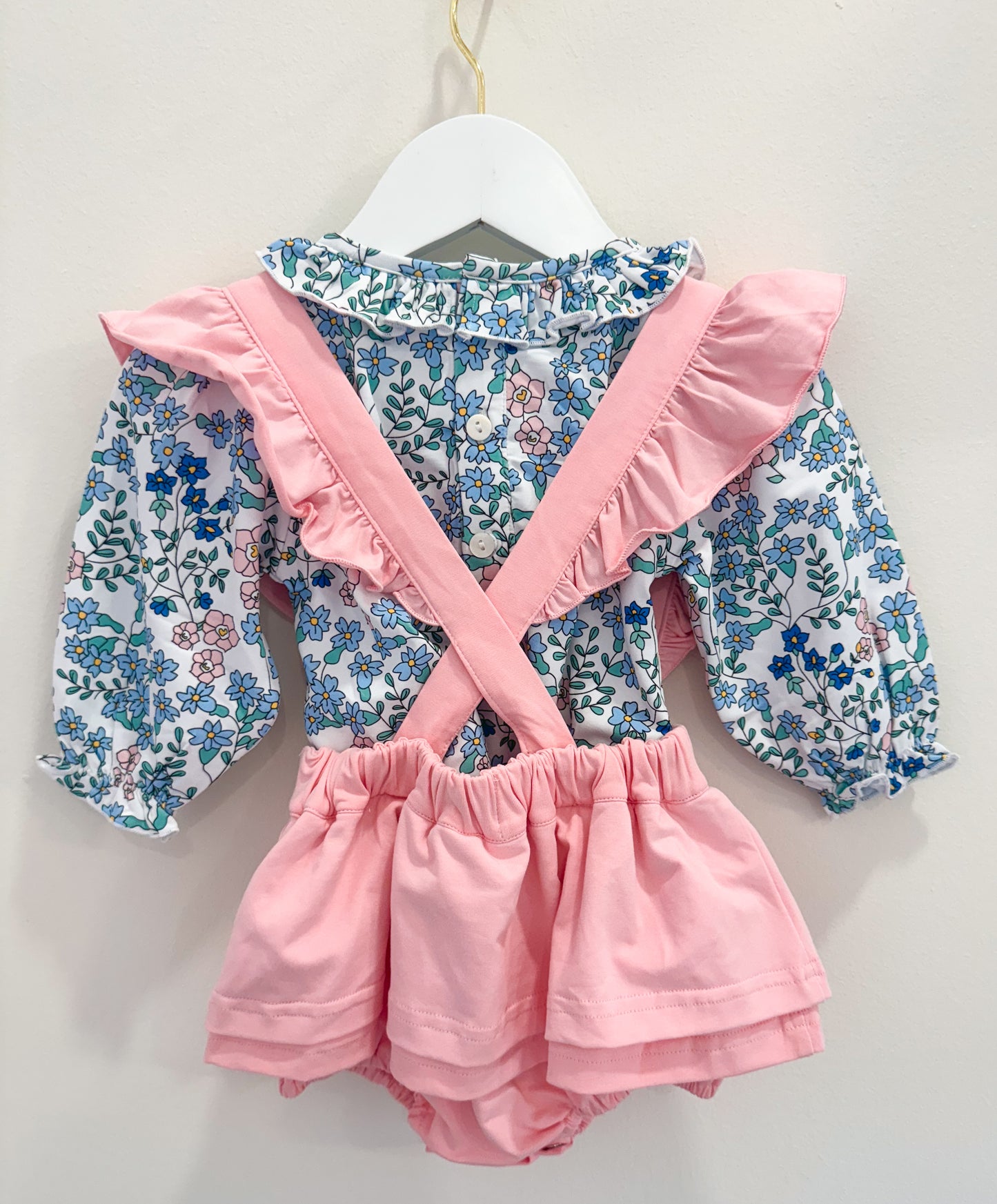 RTS: Bowtanical Vines Girl Skirted Bubble Set