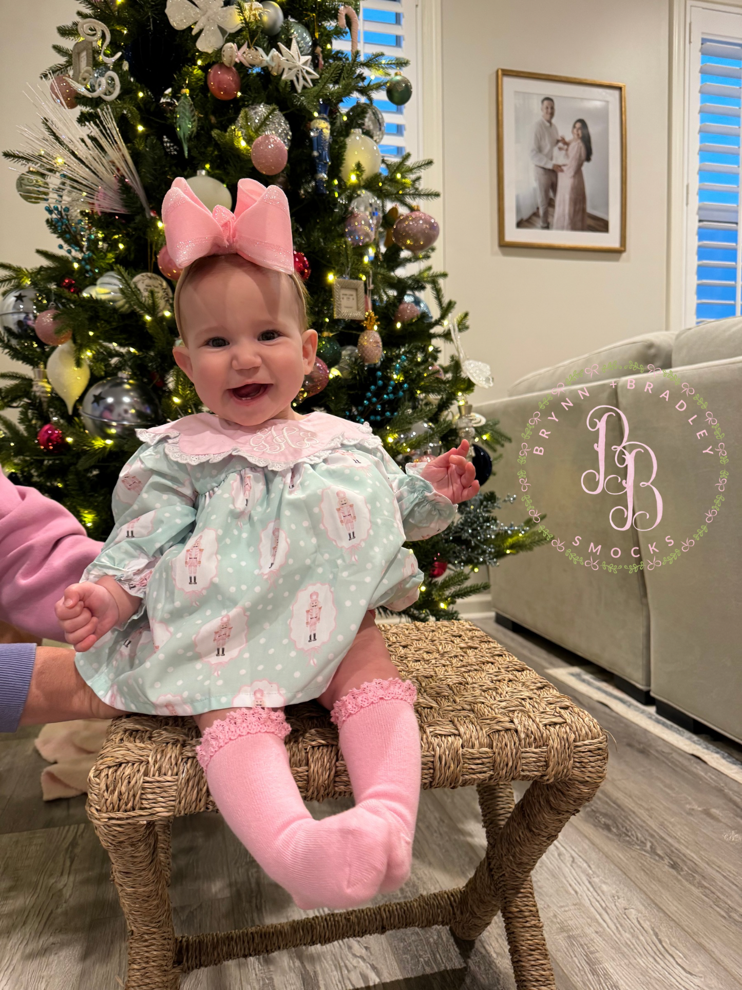 RTS: Girl’s Bitty Dot Nutcrackers Skirted Bubble