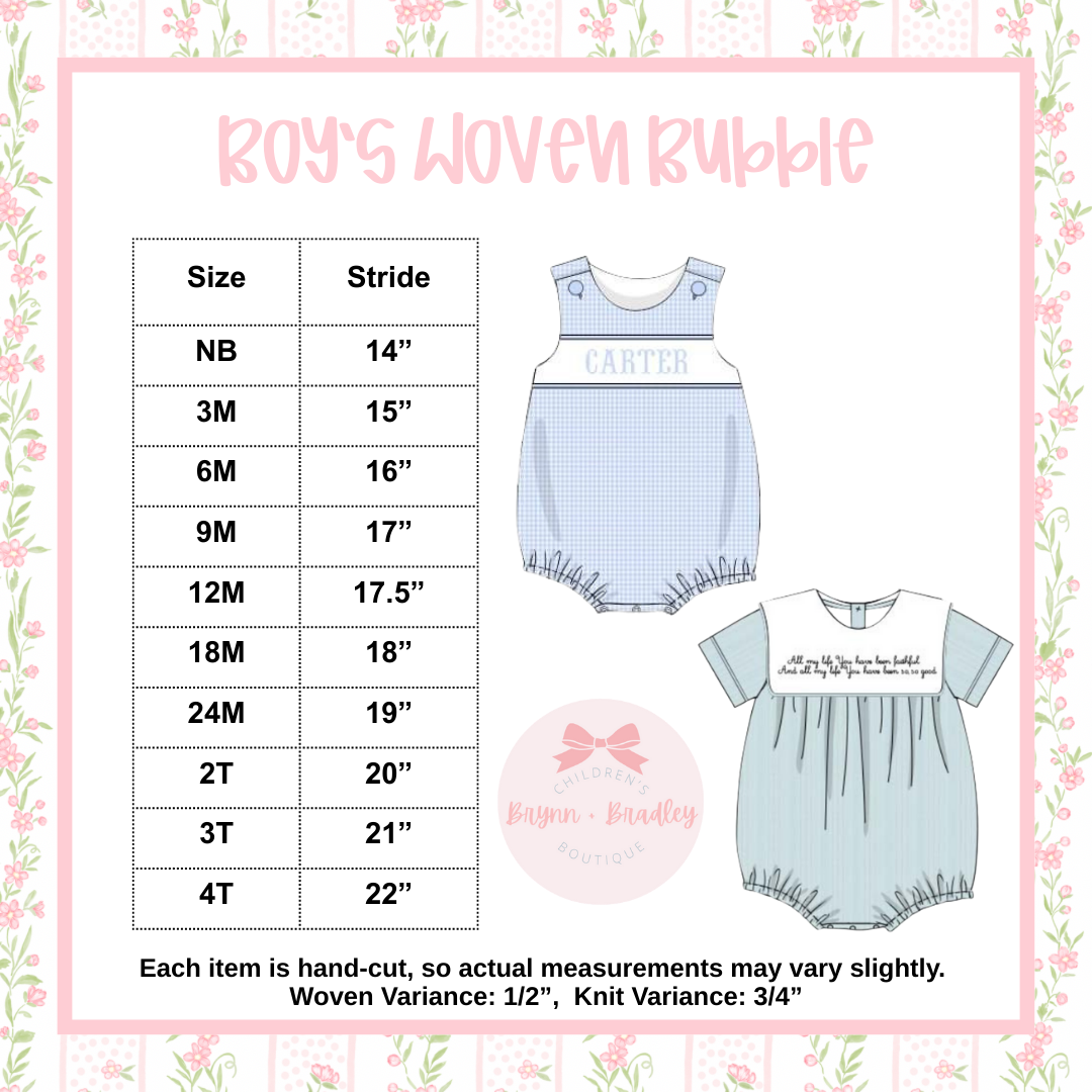 WS PO23: Goodness of God Boy Bubble