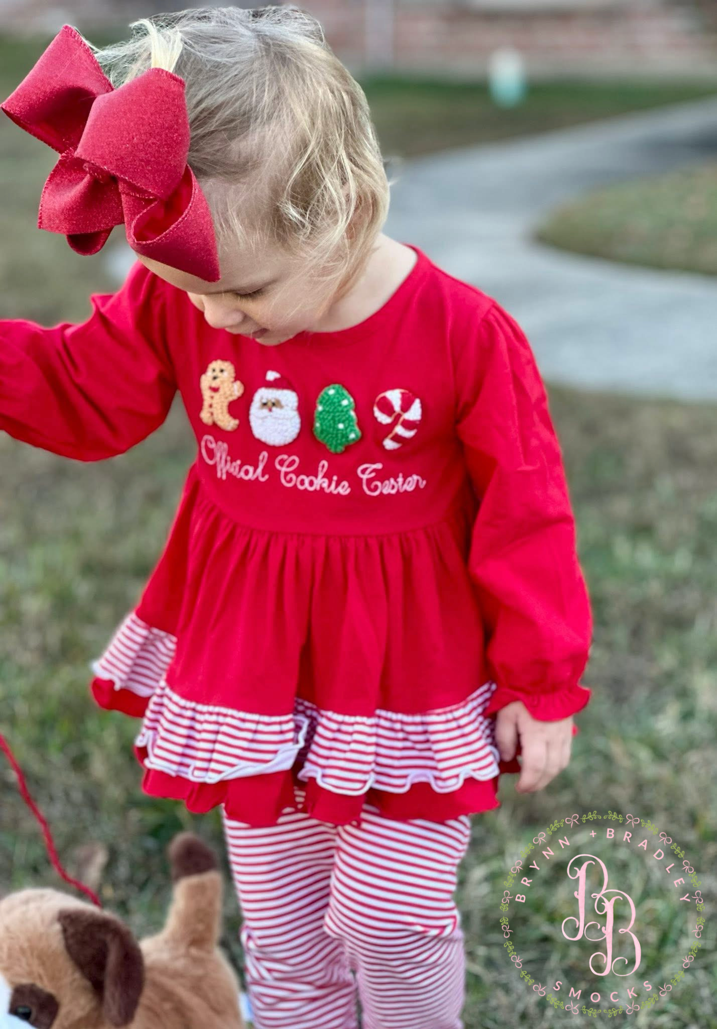 RTS: Girl’s Official Cookie Tester Leggings Set