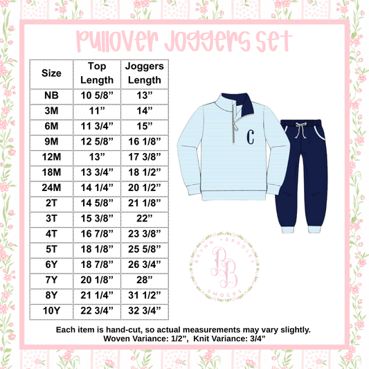 Child’s Pullover Jogger Set