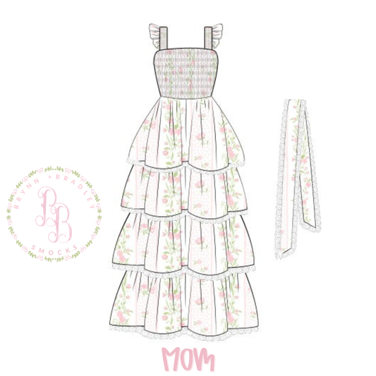 PO24: Emersyn’s Floral Mom Maxi Dress