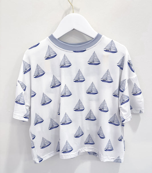 RTS: Sailboats Bamboo Lounge Set