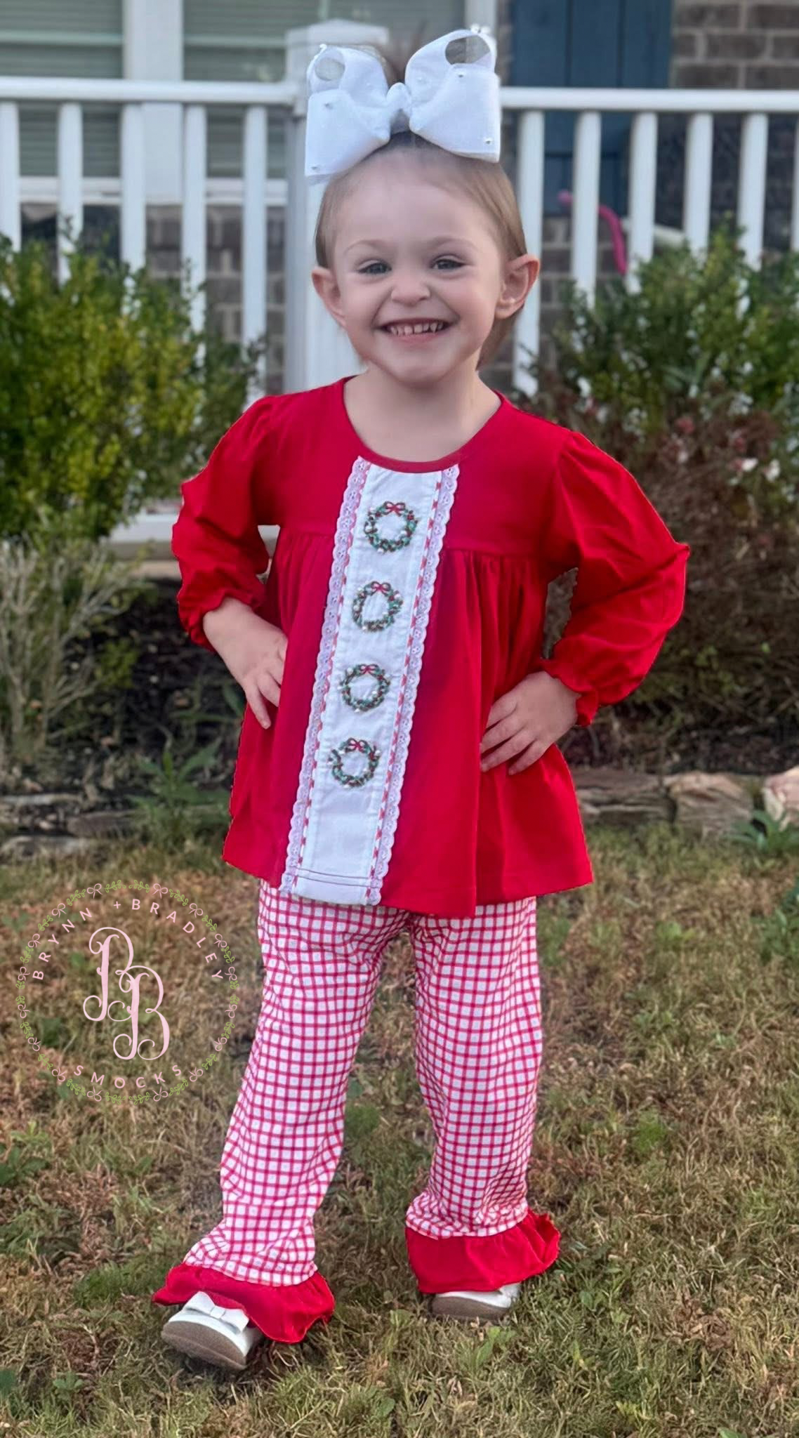 RTS: ‘Tis the Season Girl Pants Set