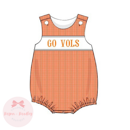 PO17: Orange + White Gameday Boy Bubble