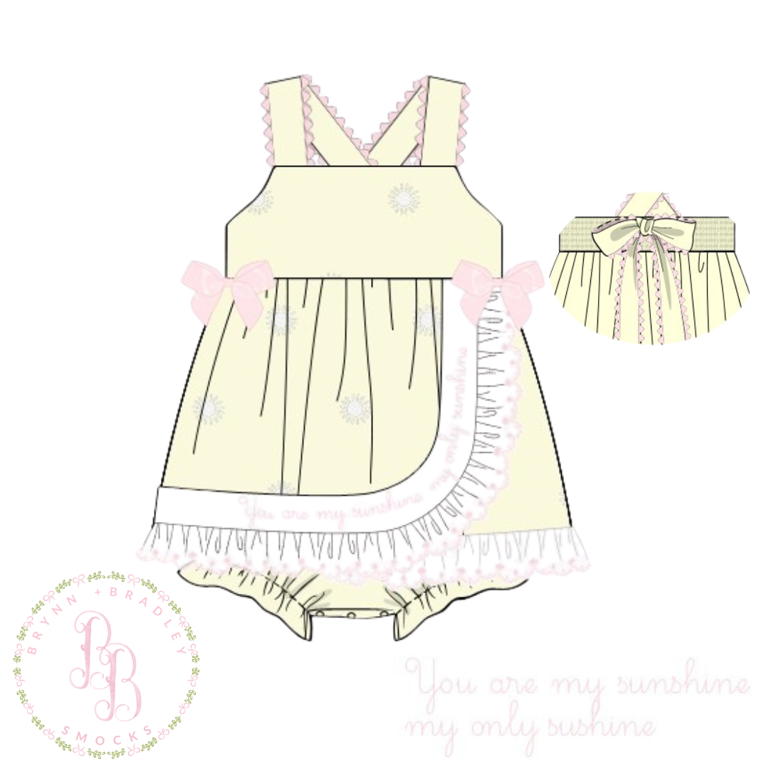 PO24: You Are My Sunshine Girl Skirted Bubble