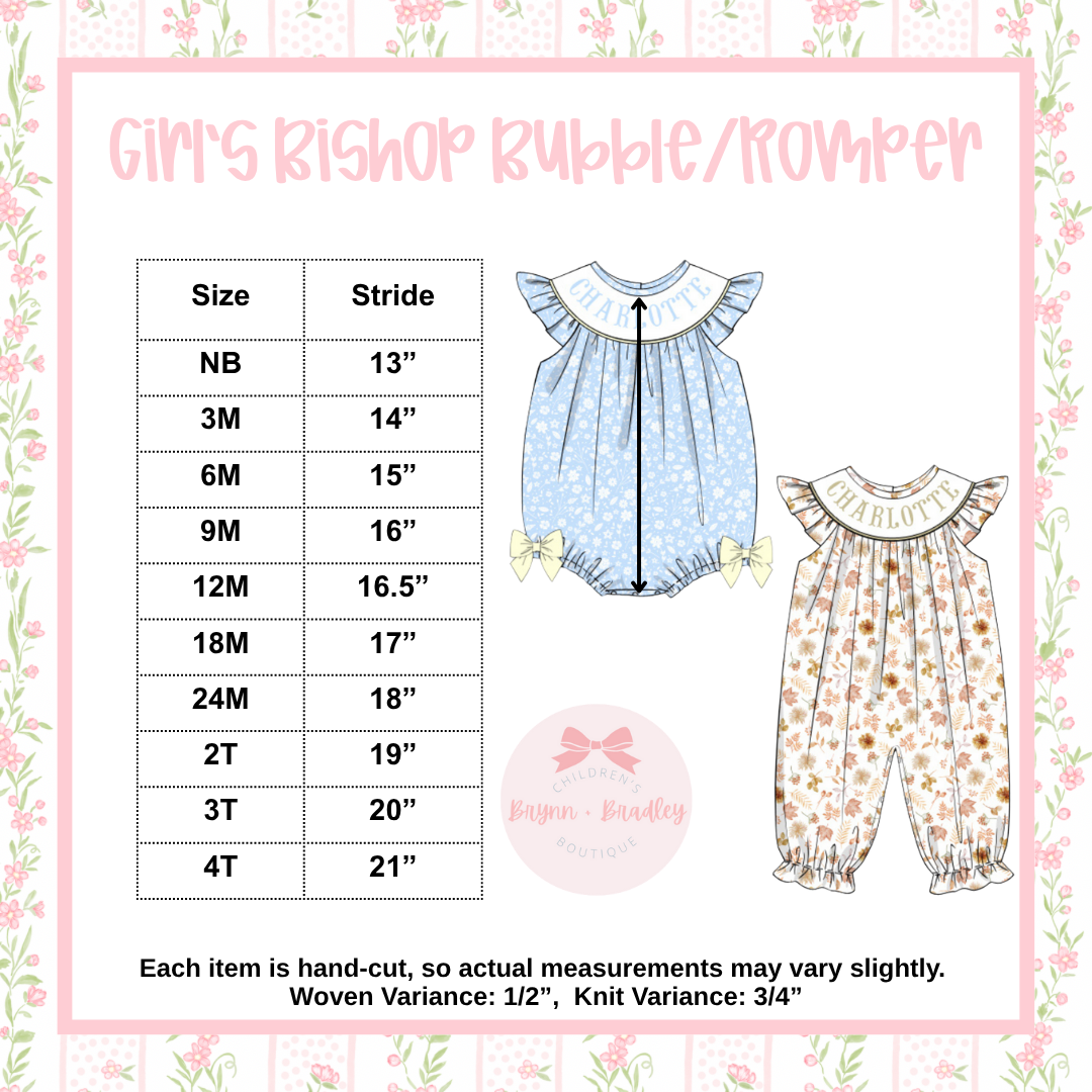 WS PO23: Smocked Pearl Crosses Girl Bubble