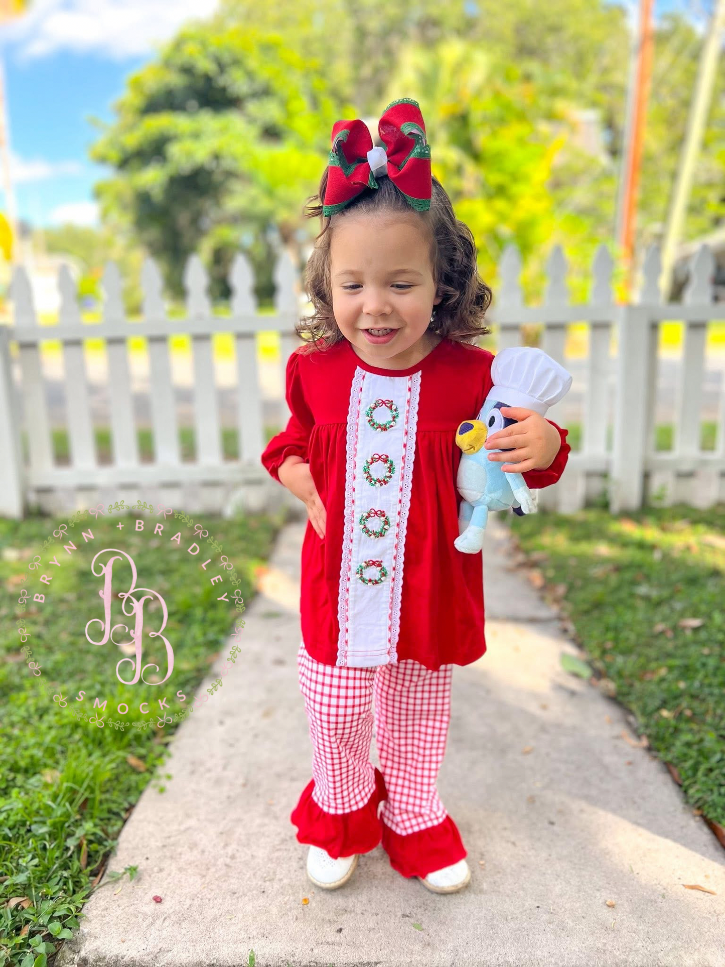 RTS: ‘Tis the Season Girl Pants Set