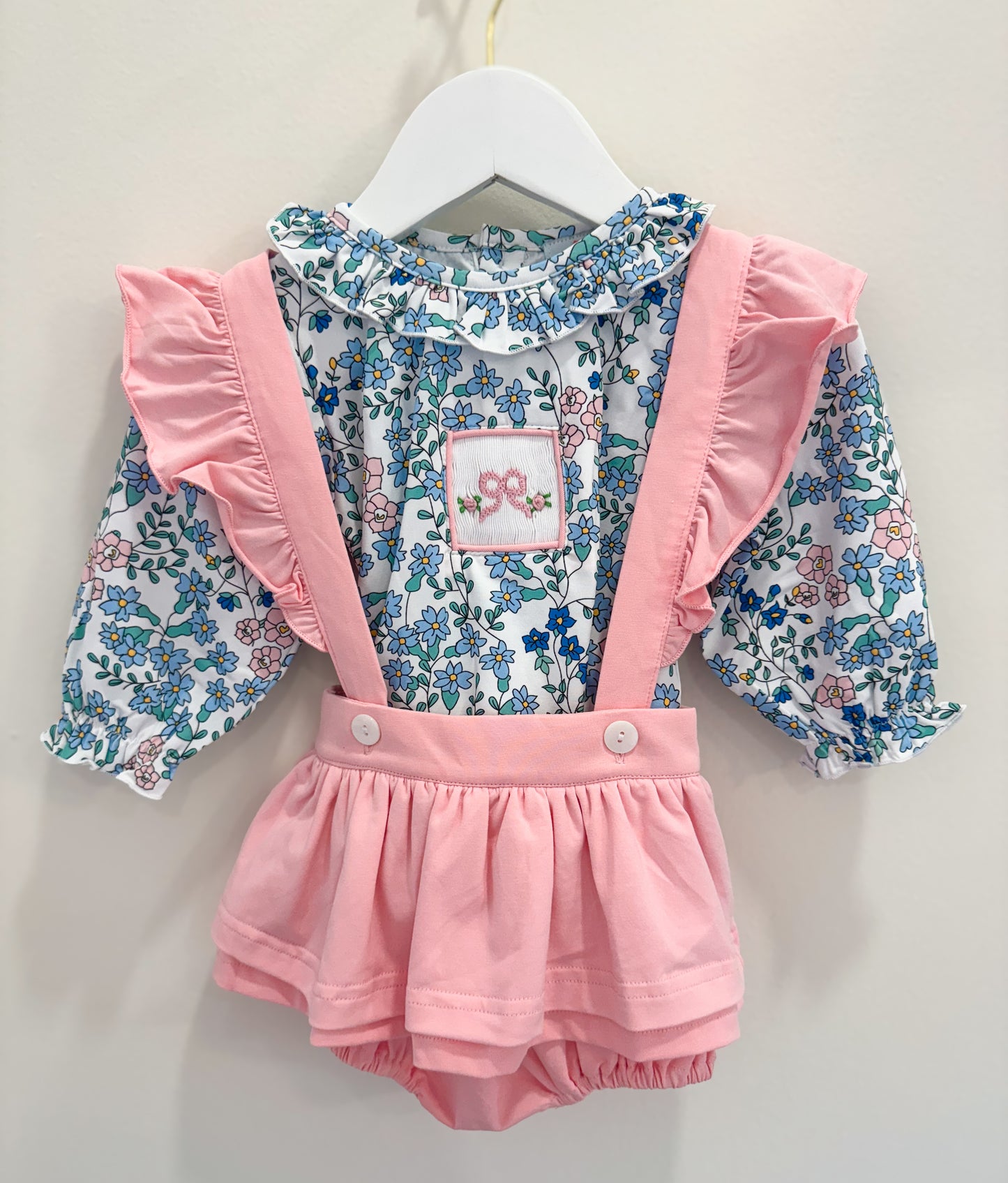 RTS: Bowtanical Vines Girl Skirted Bubble Set