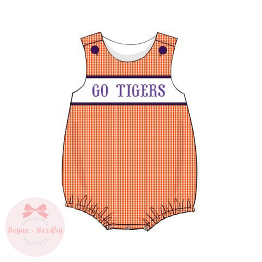 PO17: Orange + Purple Gameday Boy Bubble
