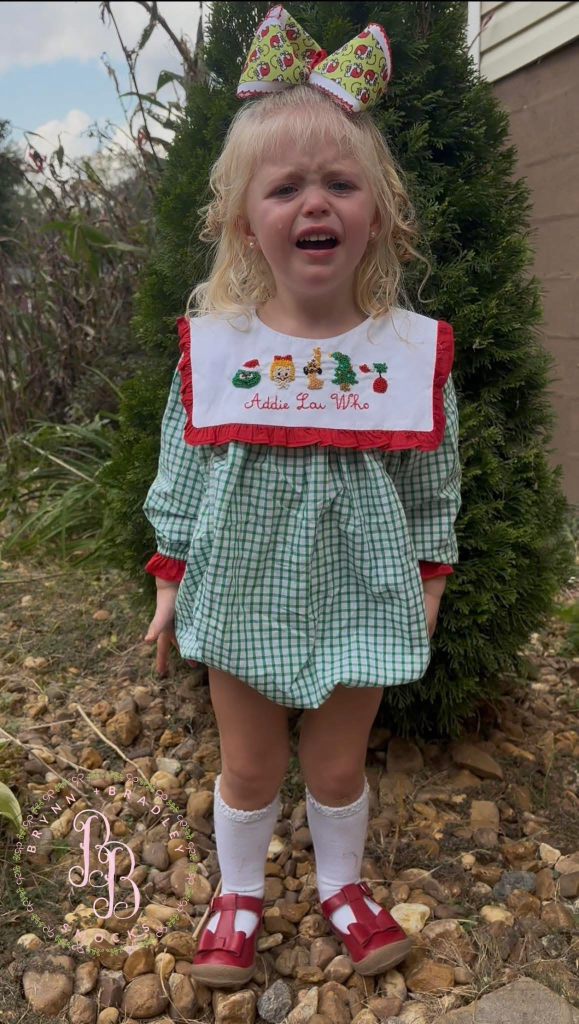 RTS: French Knot Whoville Girl Bubble