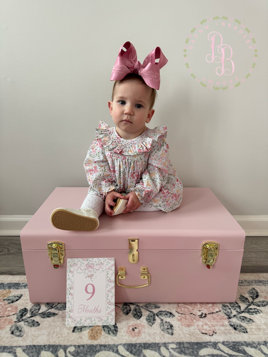 RTS: Petals + Pearls Girl Skirted Bubble