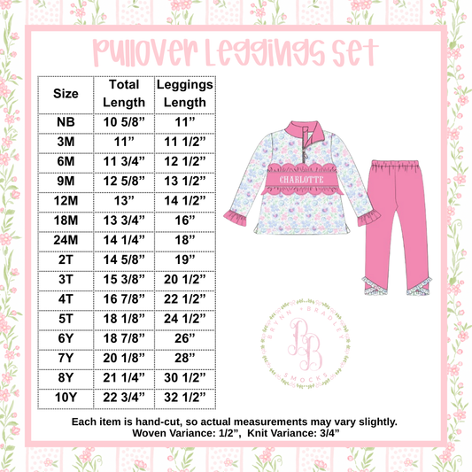 Child’s Pullover Leggings Set