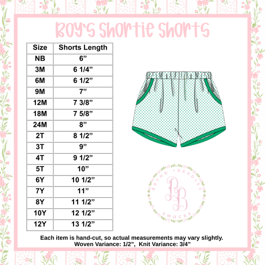 Boy Shortie Shorts