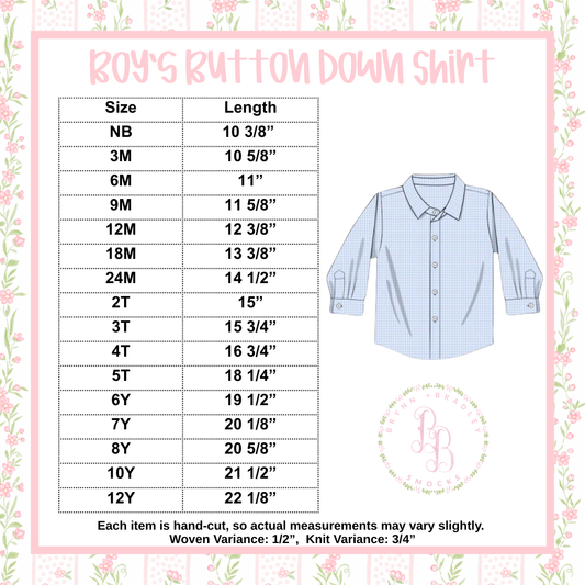 Boy Button Down Shirt