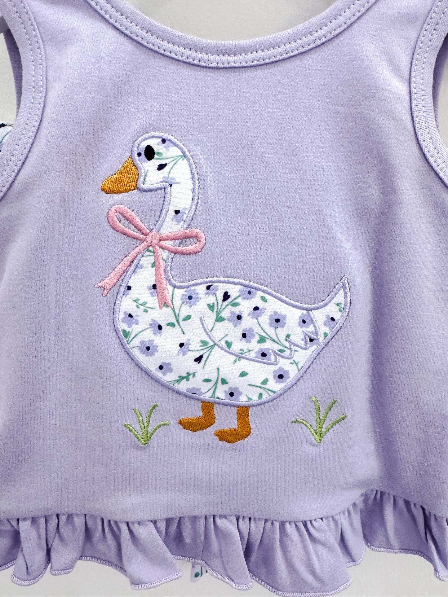 RTS: Silly Goose Girl Diaper Set