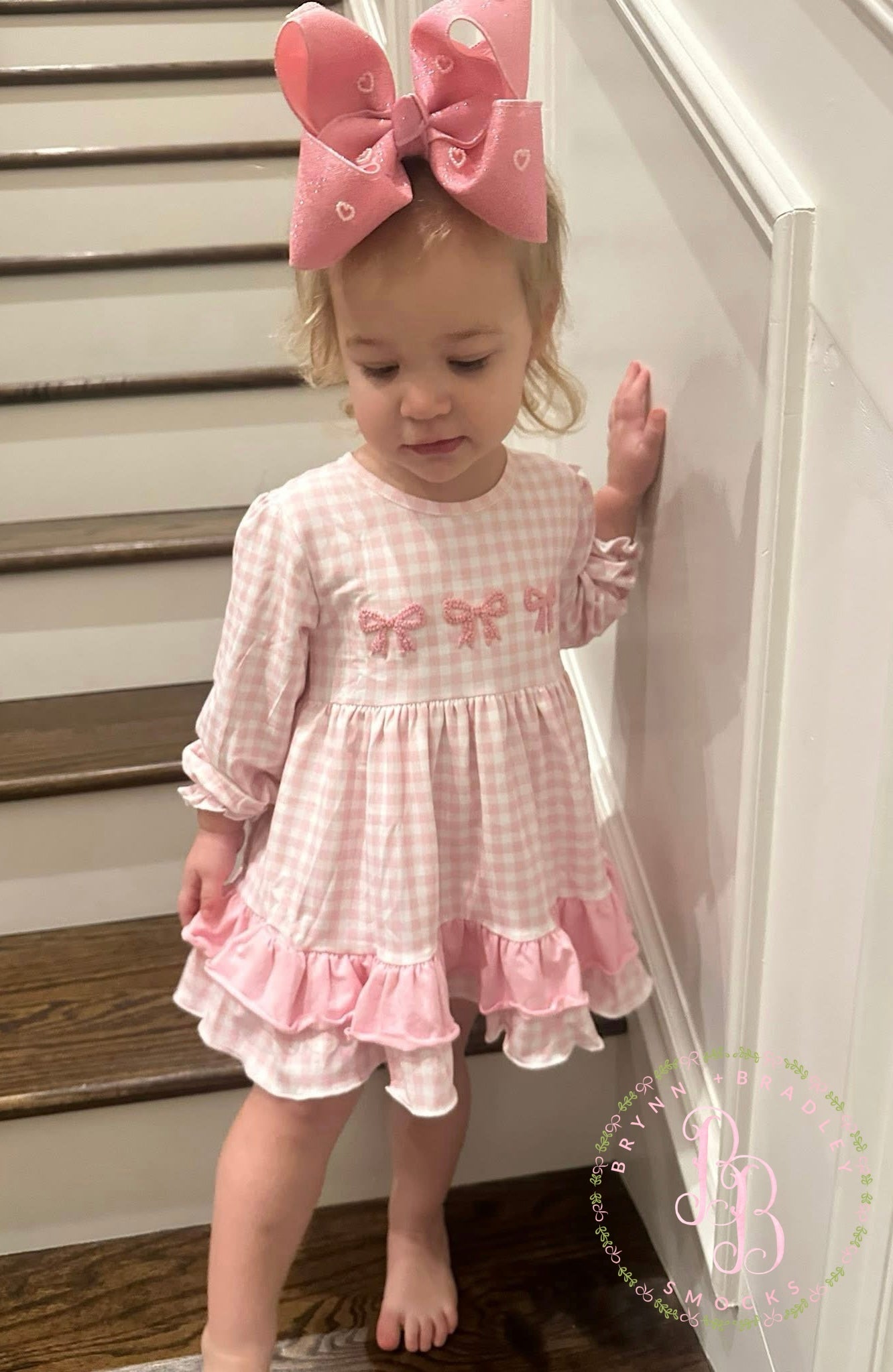 RTS: Buddies + Bows Girl Skirted Bubble