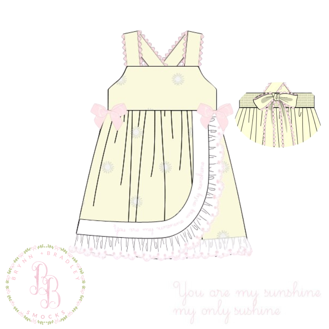 PO24: You Are My Sunshine Girl Dress