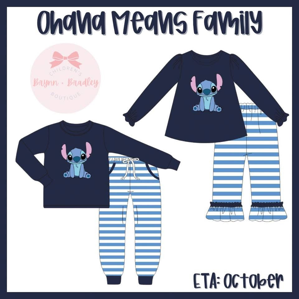 Preorder Ohana Means Family Collection- ETA: October
