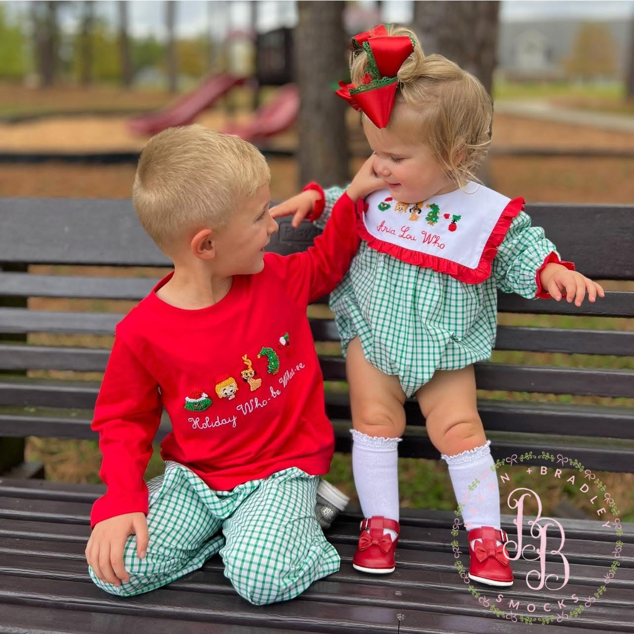 RTS: French Knot Whoville Girl Bubble