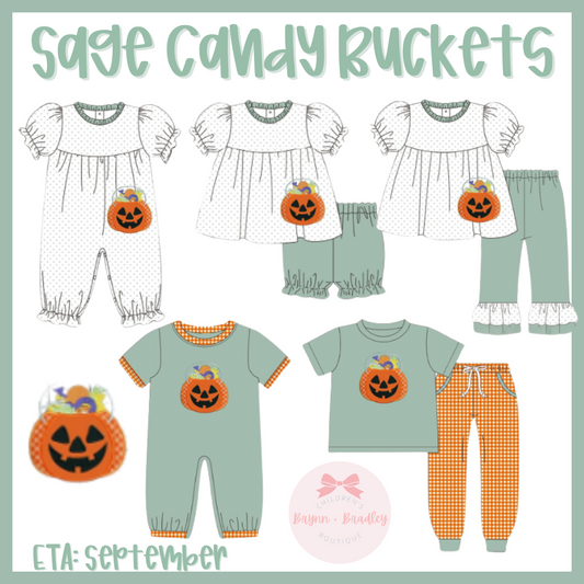 Preorder Sage Candy Buckets Collection- ETA: September