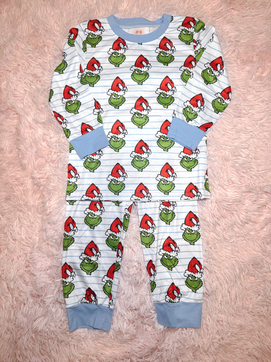 RTS: Boy’s Mean One PJs Pants Set
