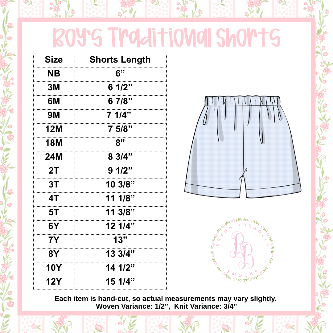 Boy Traditional Shorts