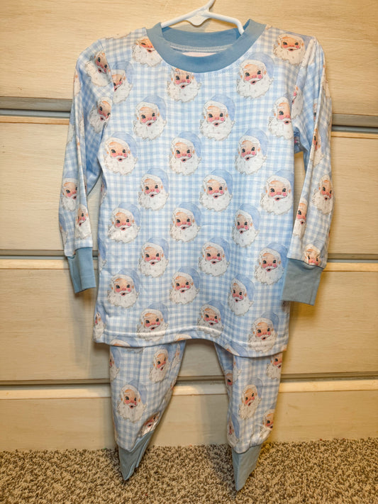 RTS: Vintage Santa Boy PJ Pants Set