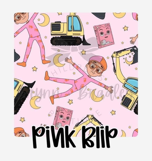 Preorder Kid’s Cozy Dreams Bamboo: Pink Blip
